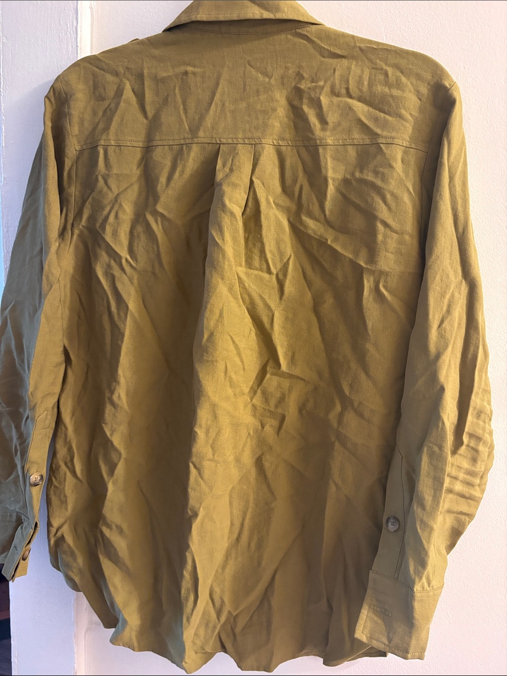 H&M Button-Front Utility Shirt - Picture 3 of 3